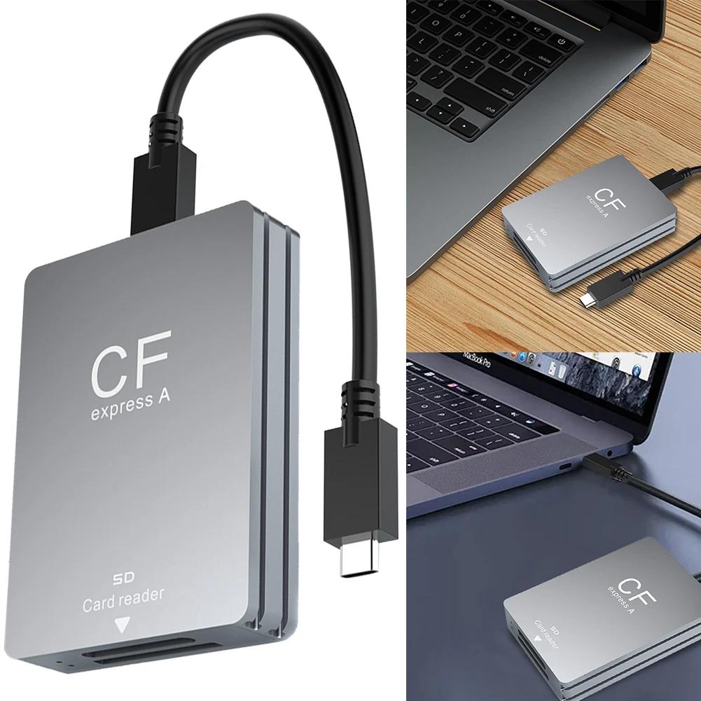 CFexpress A Ÿ SD ī  ޸ ī ,   CFexpress  , SLR USB C USB C/A ̺, 2 in 1